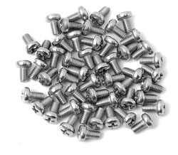 Galvanized screw М2.5х4мм полукругл. PH
