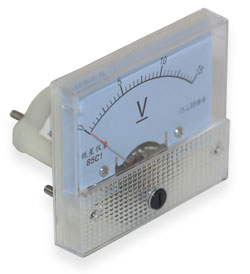 Panel voltmeter  15V DC 85C1 series
