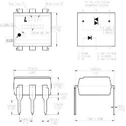 Оптопара MOC3063