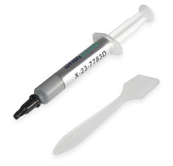 Heat-conducting paste  ShinEtsu X-23-7783D-TU3.5G (gray, syringe 3.5g) Japan