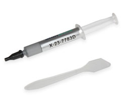 Heat-conducting paste  ShinEtsu X-23-7783D-TU3.5G (gray, syringe 3.5g) Japan