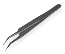 Tweezers VETUS 5B-SA [anti-magnetic, 115 mm, curved]