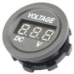Вольтметр YC-A27R 6-30VDC красный индикатор