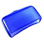 Fuse cap<gtran/> 5x20 Blue Transparent PVC Cover