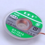Solder absorbent braid<gtran/> DKT-1015 (1.0 мм, длина 1.5м)