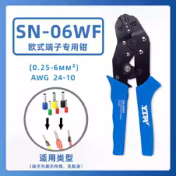 Press jaws SN-06WF for sleeve tips 0.25-6 mm.kv