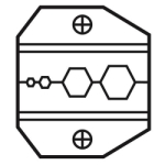 Вставка в кліщі ProsKit<gtran/> 1PK-3003D9 для обтиску коаксіального кабелю<gtran/>