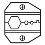 Вставка в кліщі ProsKit<gtran/> 1PK-3003D6 для обтиску коаксіального кабелю<gtran/>