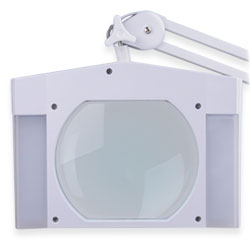 Table magnifier rectangular MG-9002LED-5D