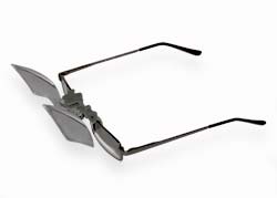 Бинокуляры-накладка на очки MG19156-1 (1 линза, увеличение х2]