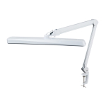 Table lamp on a clamp  9505LED-24-C dimming 117LED, 24W SILVER