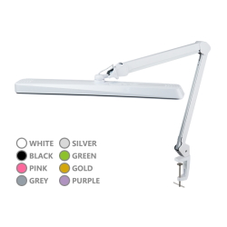 Table lamp on a clamp 9505LED-30CCT-С dimming 324LED, 30W BLACK