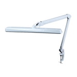 Table lamp on a clamp  9505LED-30CCT-C dimming 324LED, 30W SILVER