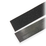 Velcro tape<gtran/> Velcro with adhesive 3M [16mm*10cm, pair] BLACK<gtran/>