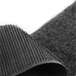 Лента-липучка Velcro БЕЗ клеевого слоя [100мм х1м, пара] ЧЕРНАЯ