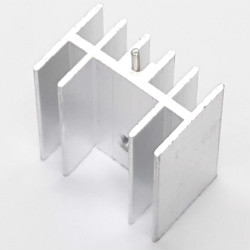 Радиатор алюминиевый 25*23*16MM TO-220 aluminum heat sink (with pin)