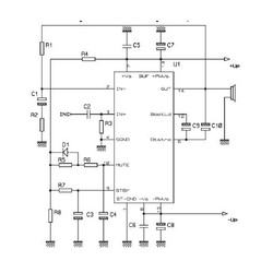 Radio constructor Amplifier 1x100W for TDA7294 K207