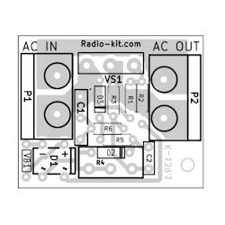 Радіоконструктор Регулятор потужності AC 220V 5kW 2 клемника K139.1