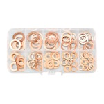 Set copper washers 100 pieces