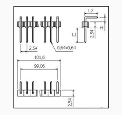 Board to Board Connector PLSR40-L