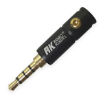 Plug to cable Ranko 4-pin 3.5mm Black