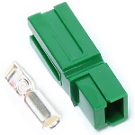 Battery connector 75A600V  GREEN  6AWG