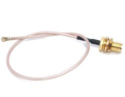 Cable RP-SMA female - IPEX U.FL female RG178 L=100mm