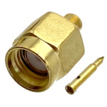 RF connector SMA-JB2 male to RG405 cable