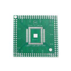 Плата печатная переходник LQFP-128/144-DIP для CPU/FPGA