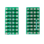 Printed circuit board<gtran/> adapter 0805 0603 0402 SMT to DIP<gtran/>