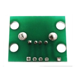 Printed board with connector USB 2.0 type A to DIP