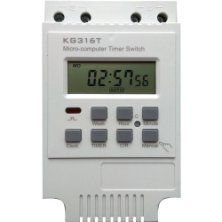 Time relay KG316T (rev. 1) 220V AC white