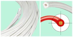 Installation wire UL3320 4mm2 silicone+glass fiber white