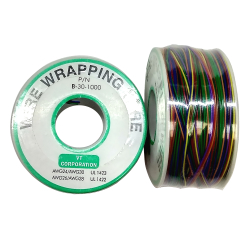 Installation wire 30 AWG solid 8 colors on a 265m spool