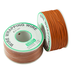 Installation wire 30 AWG solid orange on 250m reel