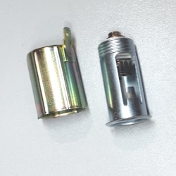 Metall car cigarette lighter mounting socket