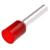 Lug for wire E6018 cross section 6mm2 L = 18mm (red)